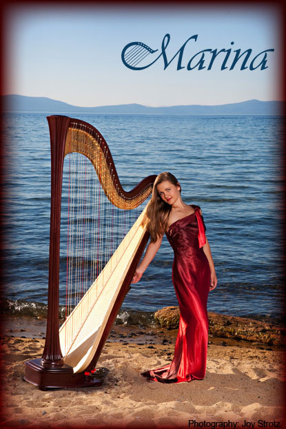 Harpist Marina Roznitovsky